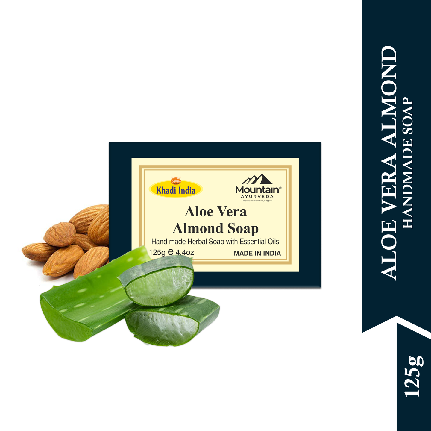 khadi aloevera almond soap