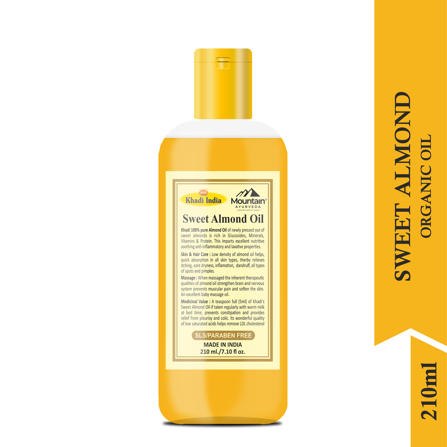 Khadi Almond Oil 210 ml