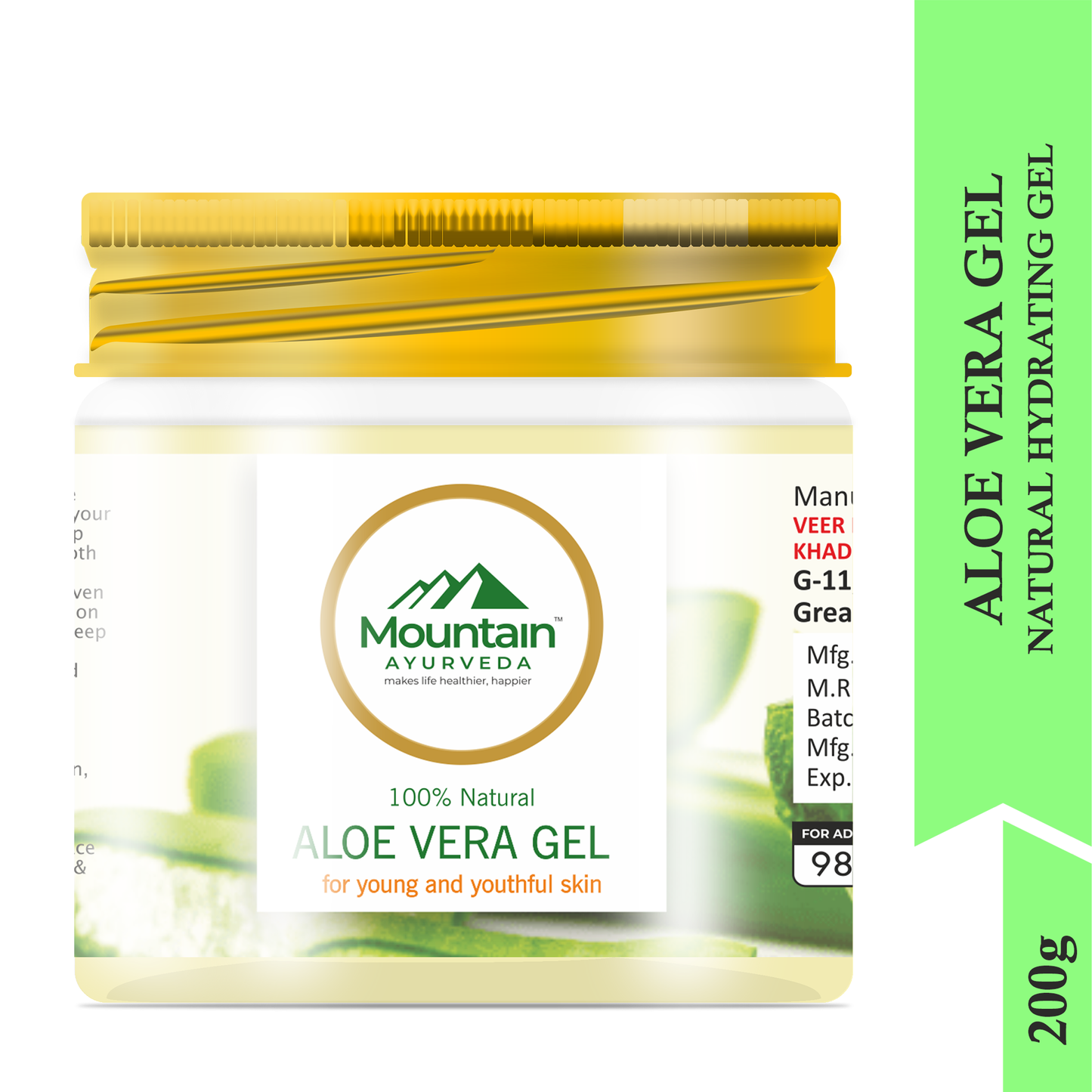 Mountain Ayurveda Aloe Vera 200g