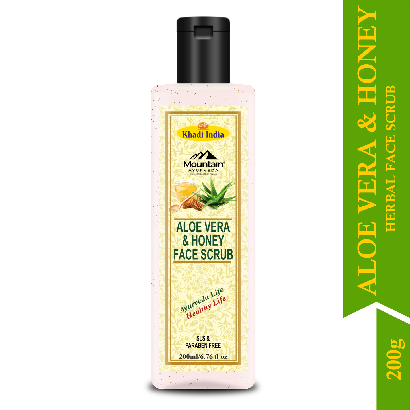 Janakshahi Aloe Vera & Honey Face Scrub 200 ml