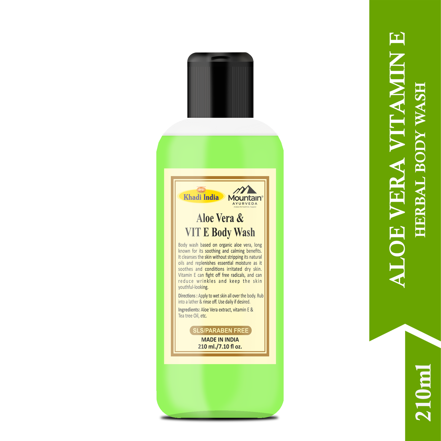 Khadi Aloe Vera VIT E Body Wash 210 ml