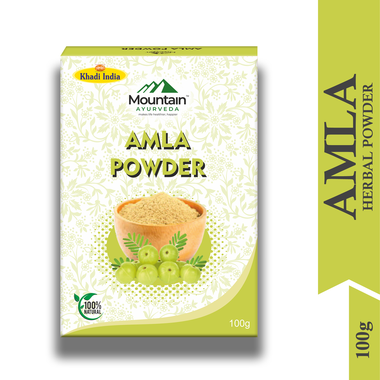 Mountain Ayurveda Amla Powder 100g (Pack of 3)