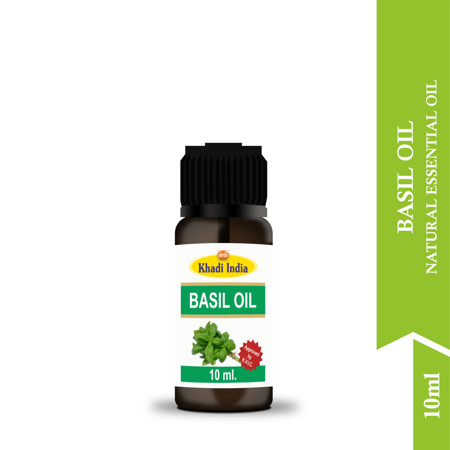 Khadi Basil Essential Oil 10 ml