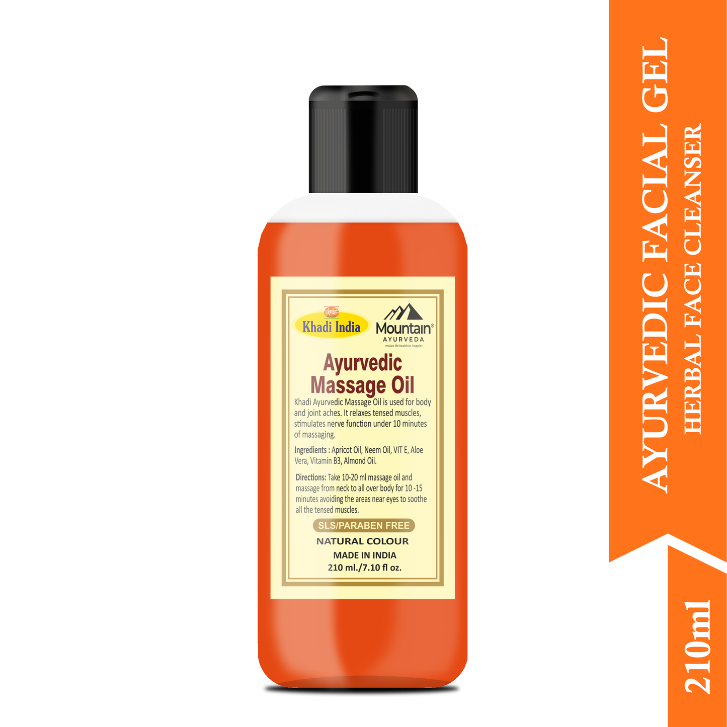 Khadi Ayurvedic Massage Oil 210 ml