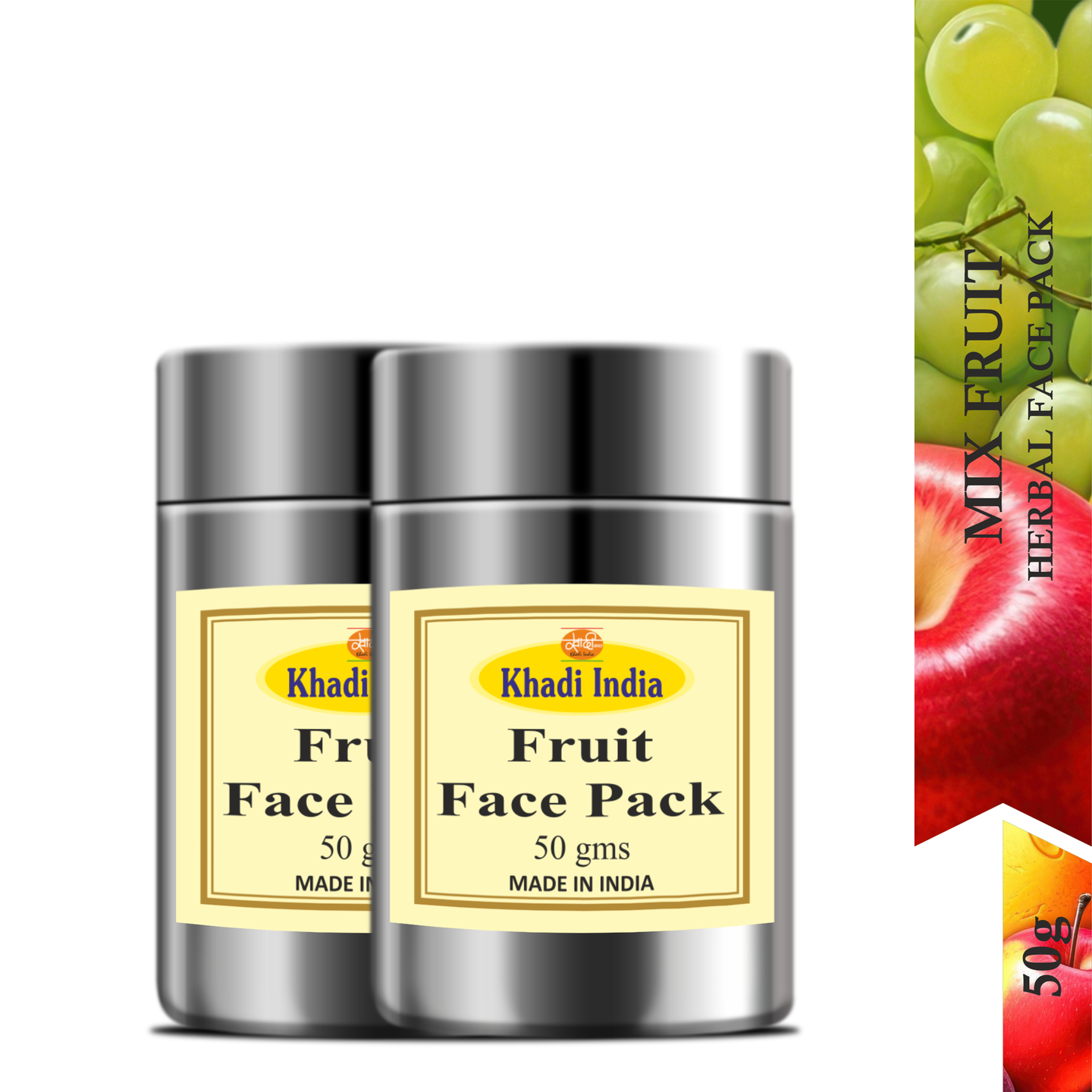 Khadi Fruit Face Pack 50g (Pack of 2)