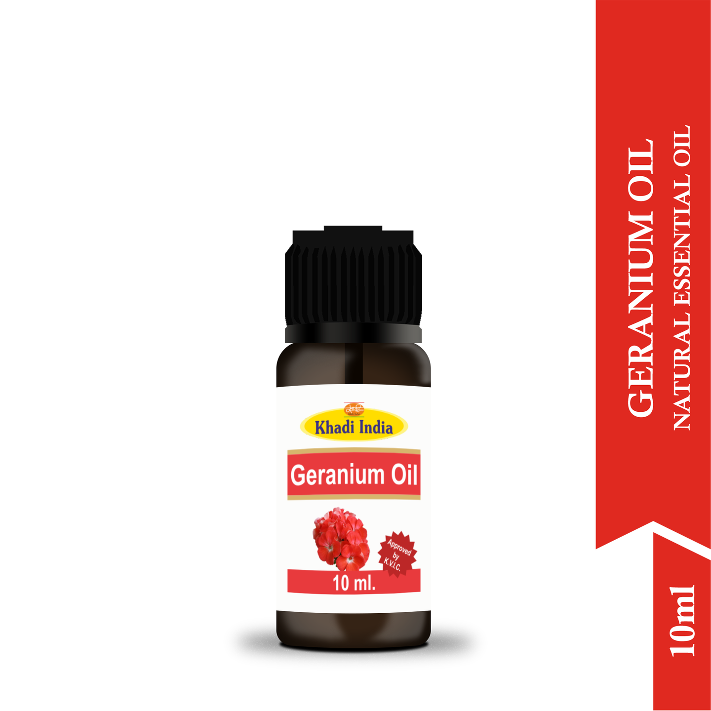 Khadi Geranium Essential Oil 10 ml