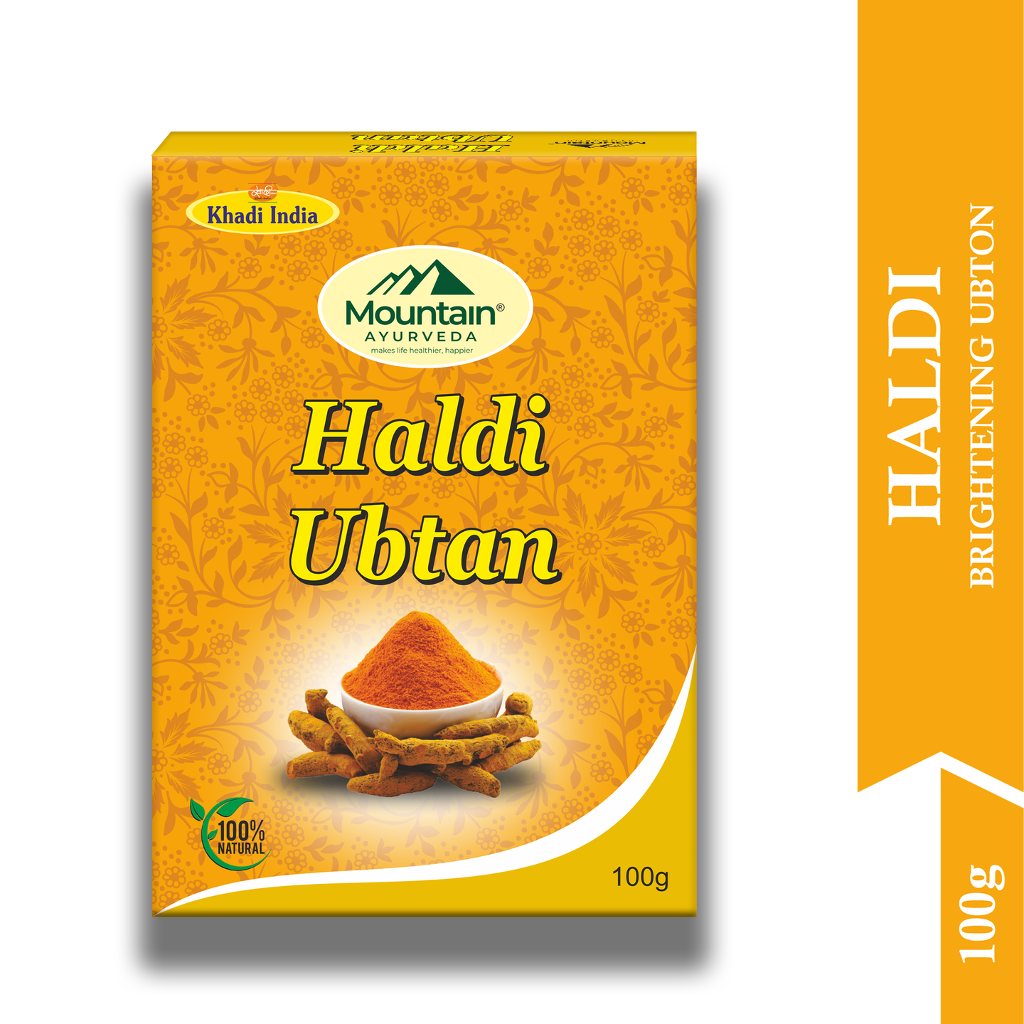 Mountain Ayurveda Haldi Ubton 100g (Pack of 2)