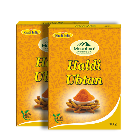 Mountain Ayurveda Haldi Ubton 100g (Pack of 2)