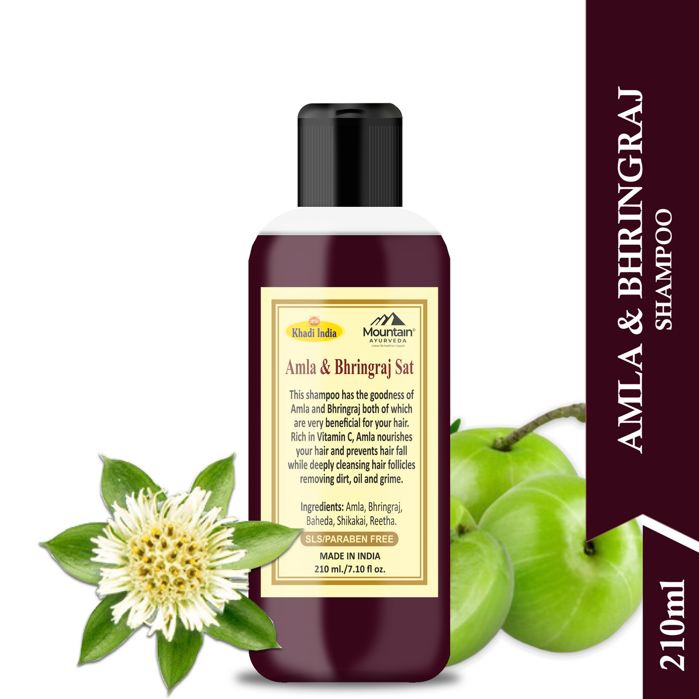 khadi amla bhringraj shampoo