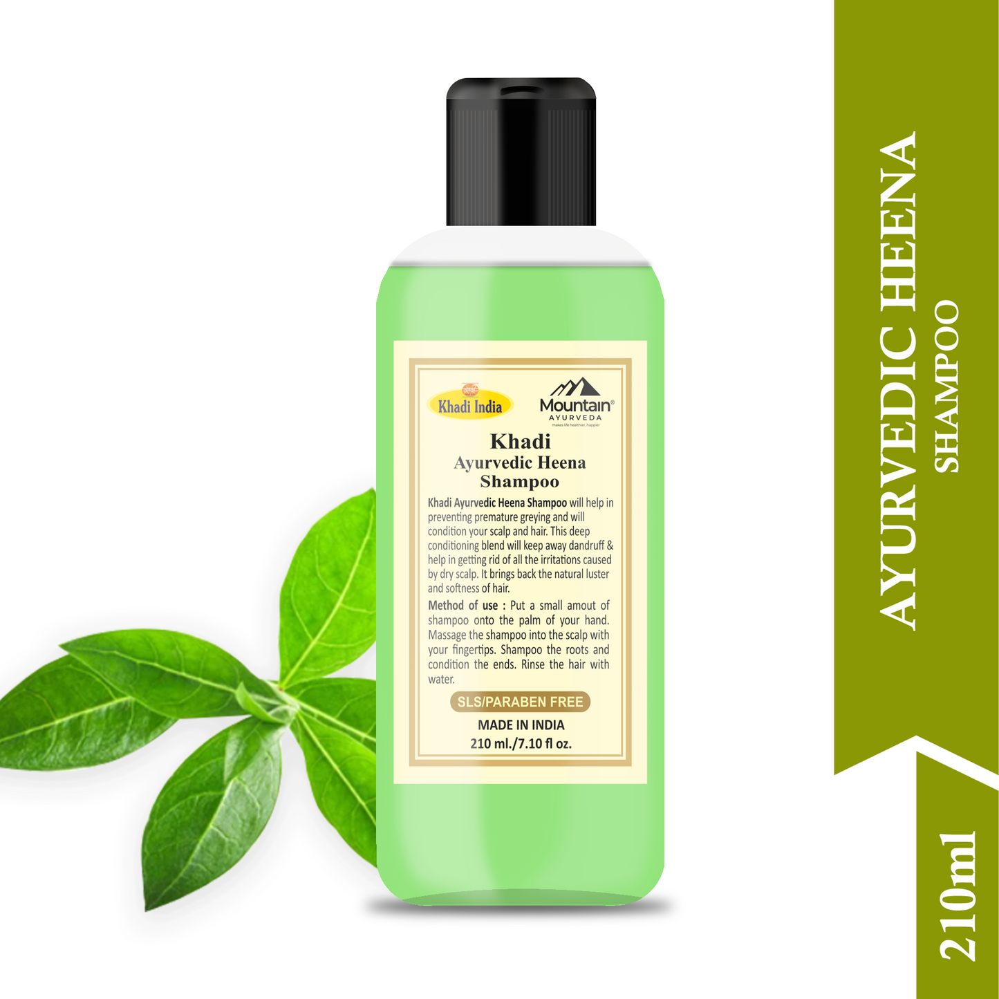 Khadi Heena Hair Cleanser 210 ml