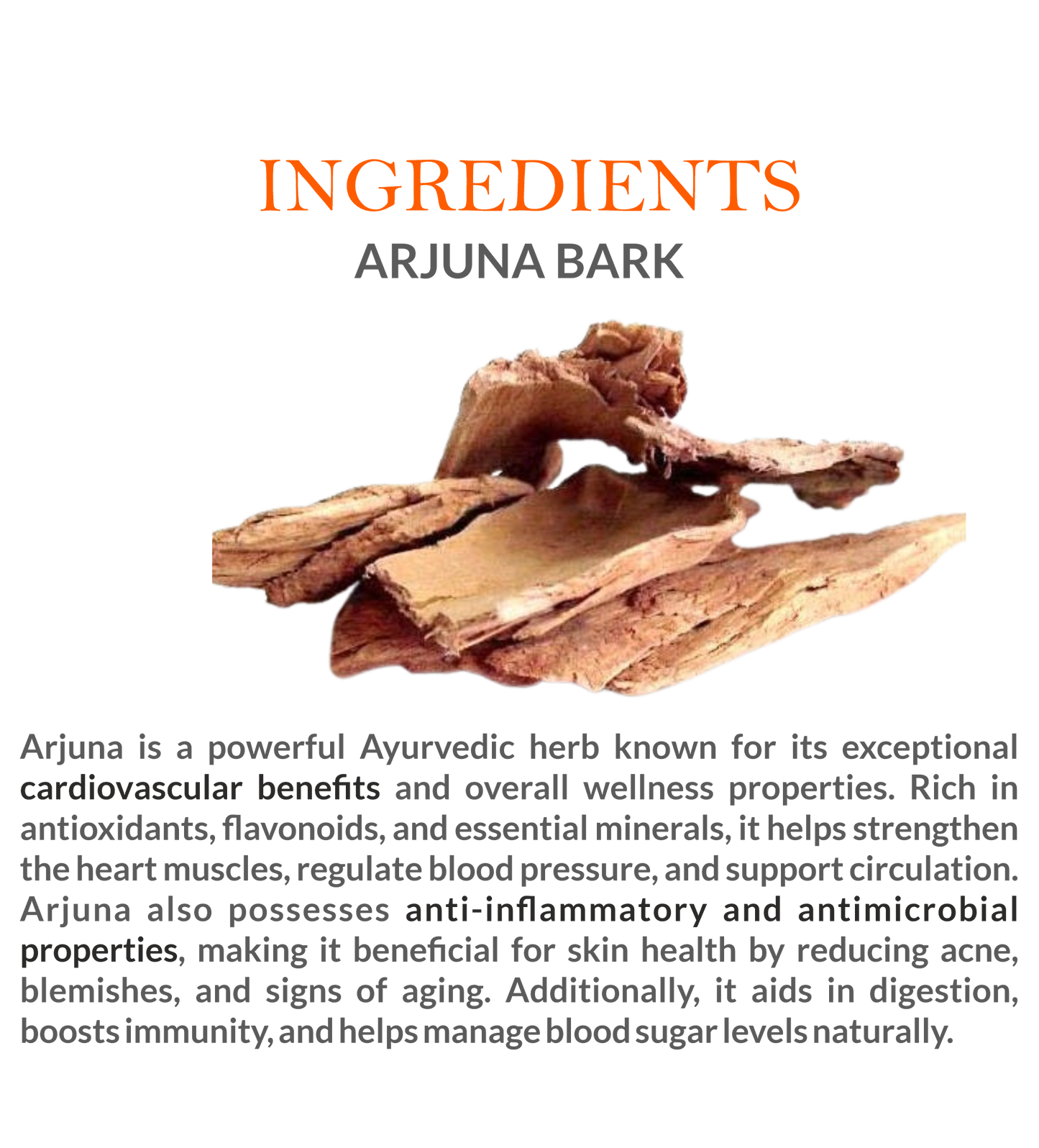 Mountain Ayurveda Arjuna Powder 100g