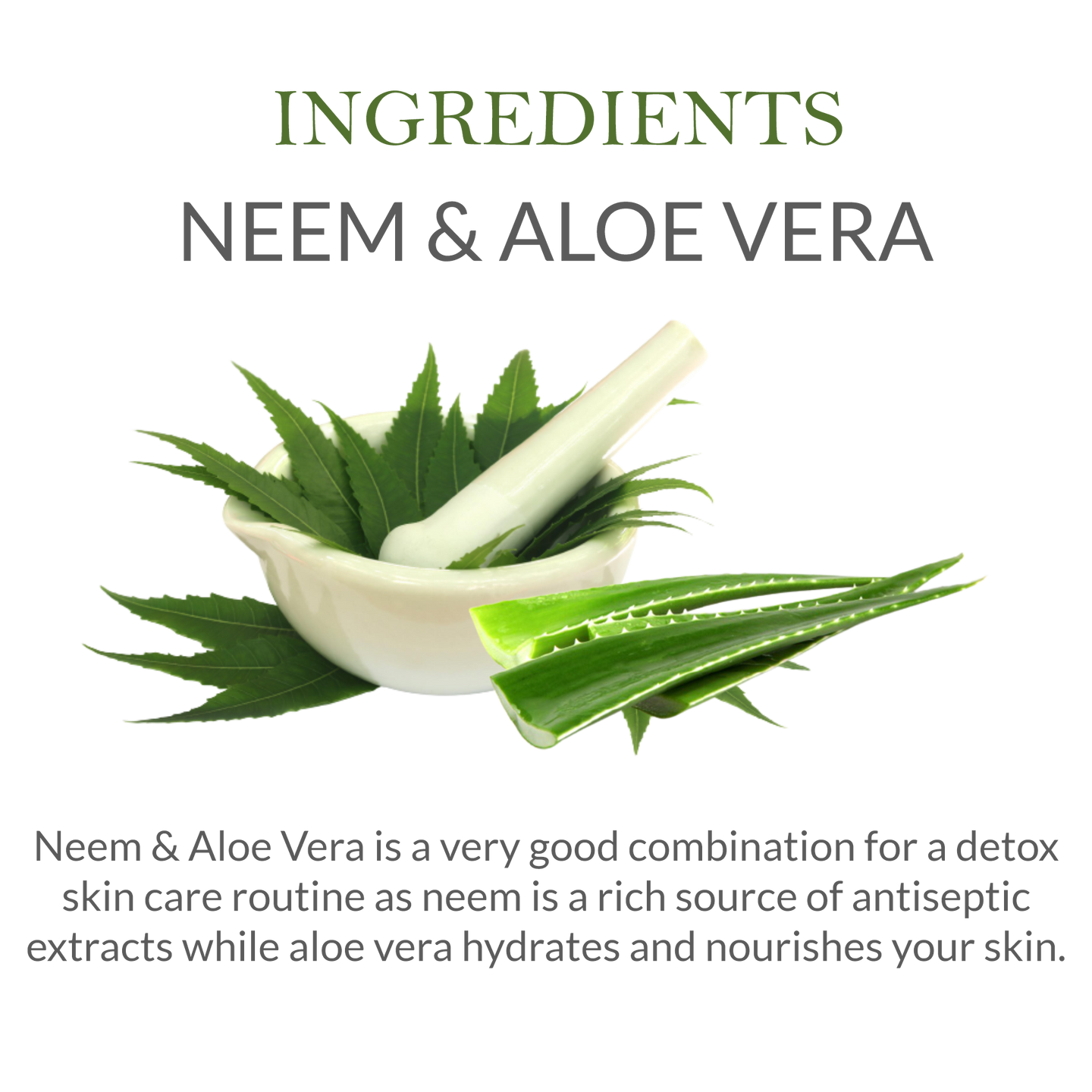 khadi neem aloevera soap