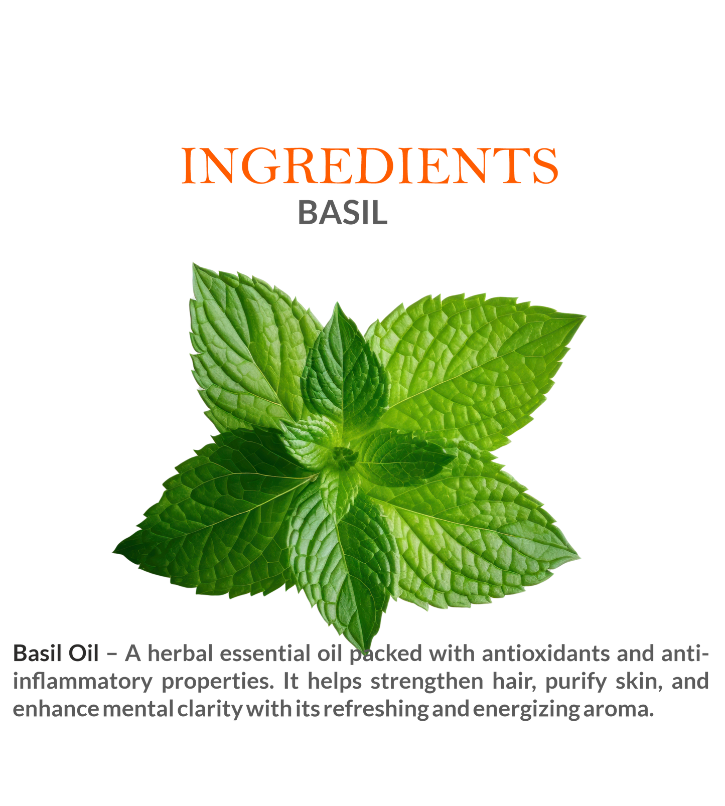 Khadi Basil Essential Oil 10 ml