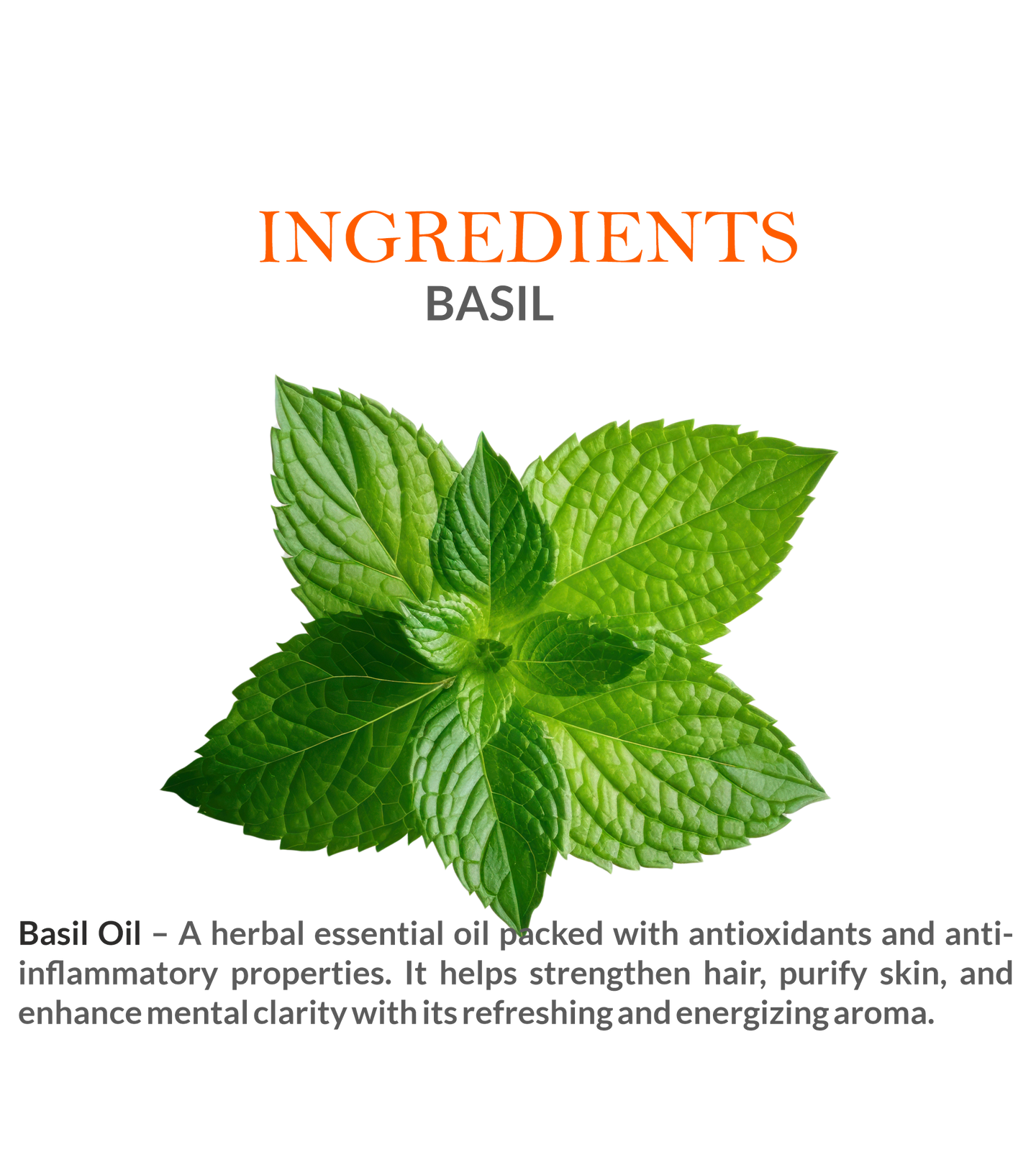 Khadi Basil Essential Oil 10 ml