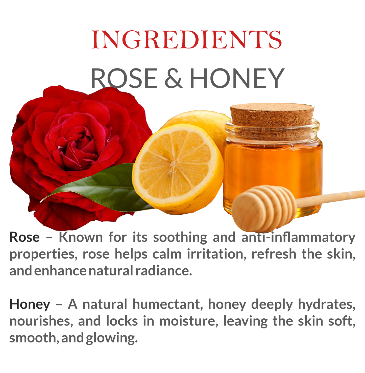 Janakshahi Rose Honey Face Scrub 200 ml