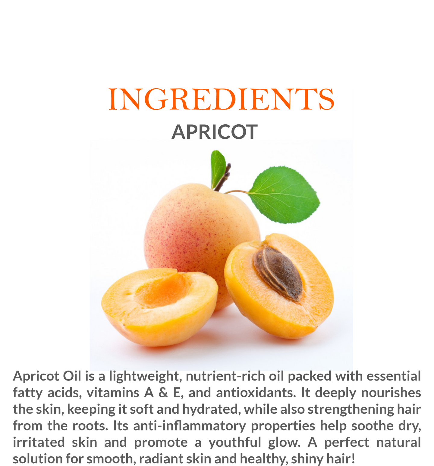 Khadi Apricot Oil 210 ml