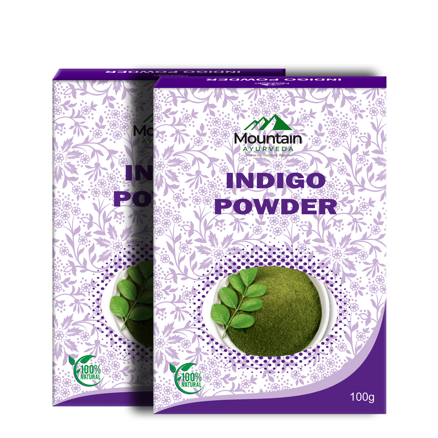 Mountain Ayurveda Indigo Powder (Pack of 2)