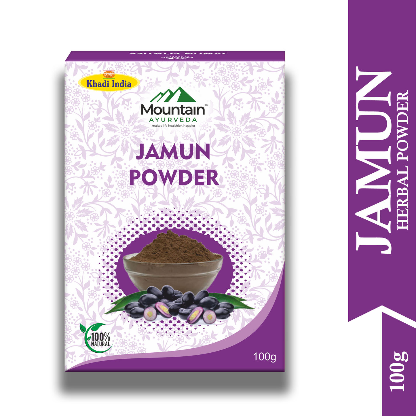 Mountain Ayurveda Jamun Powder 100g (Pack of 3)