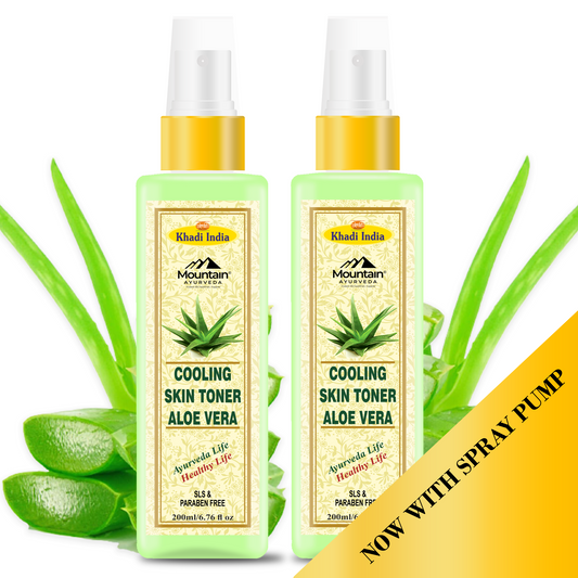 Janakshahi Aloe Vera Toner 200 ml (Pack of 2)