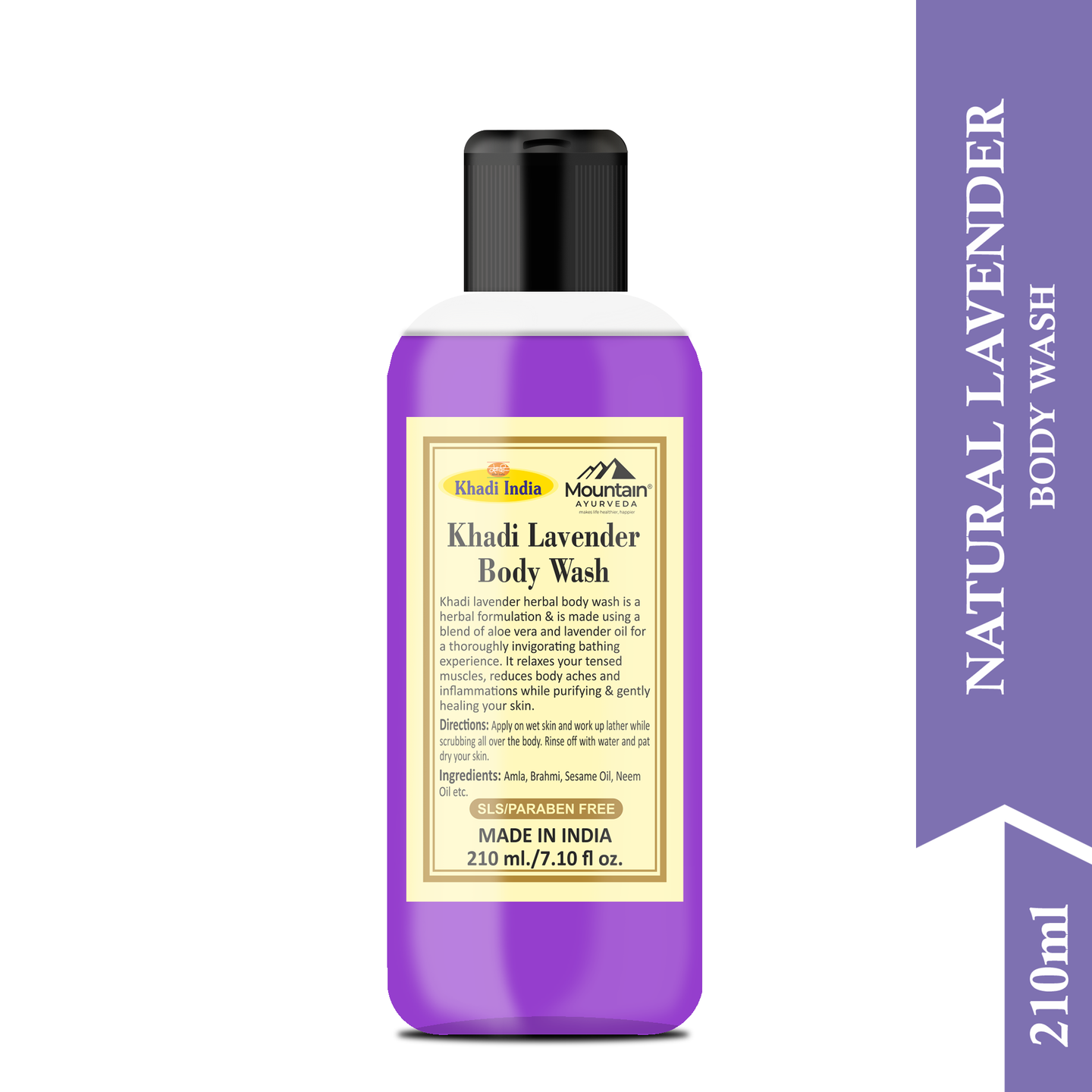 Khadi Lavender Body Wash 210 ml