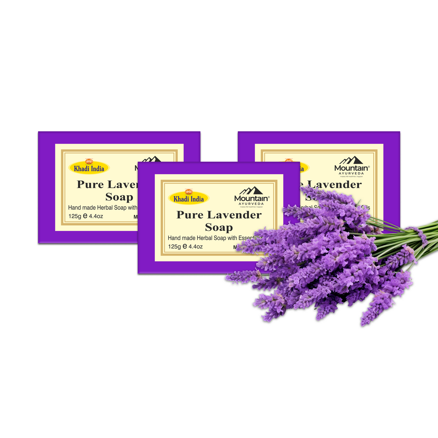  khadi lavender soap