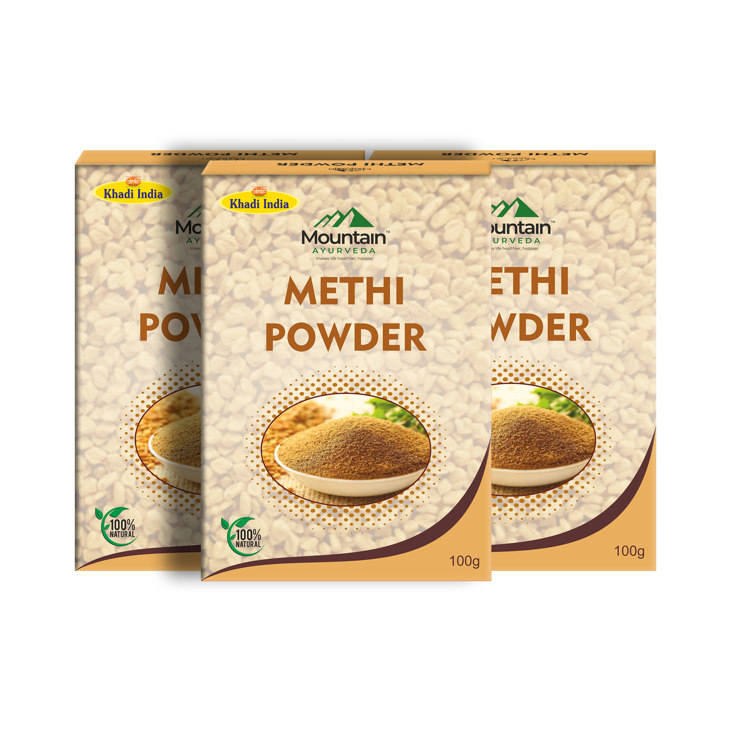 Mountain Ayurveda Methi Powder 100g (Pack of 2)