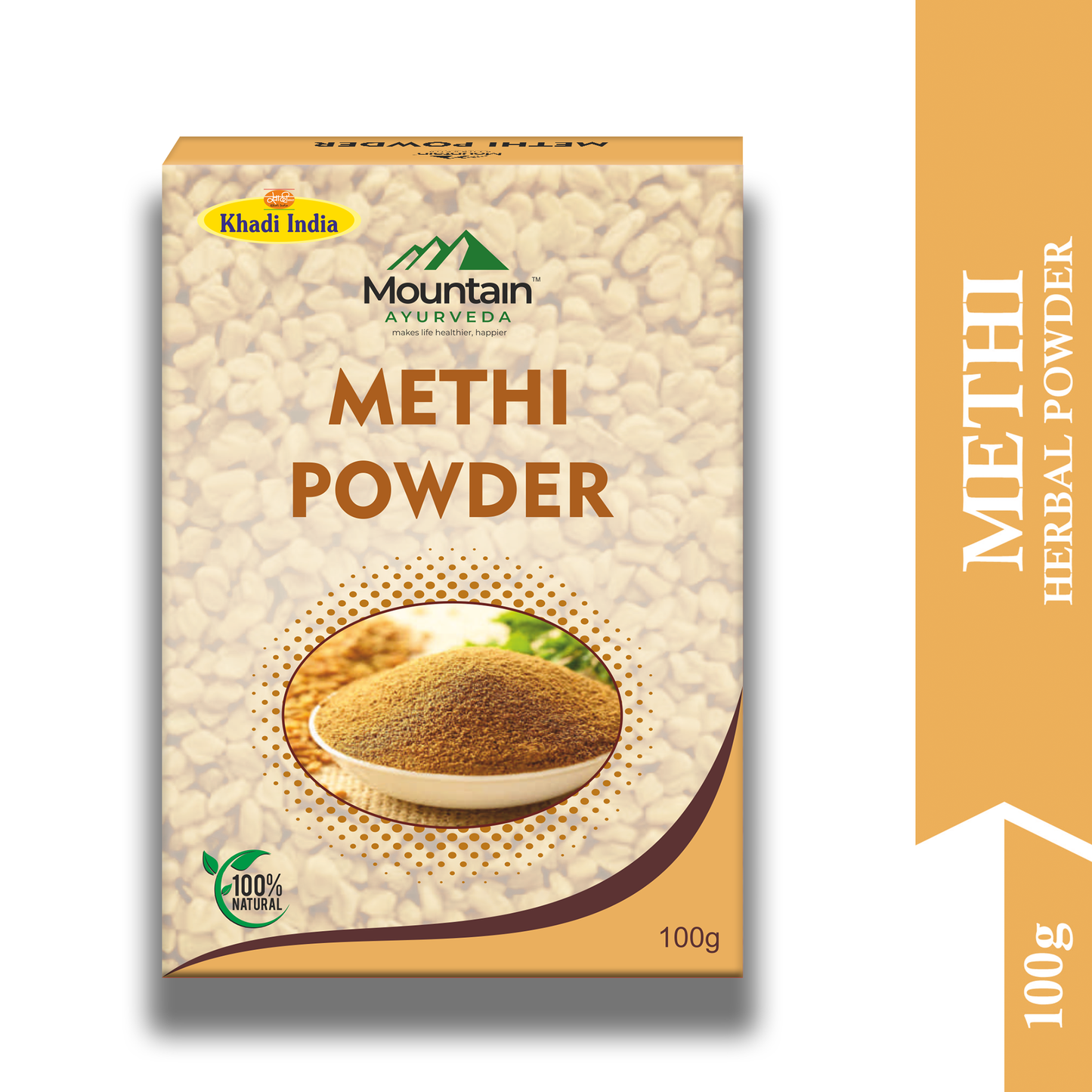 Mountain Ayurveda Methi Powder 100g (Pack of 2)