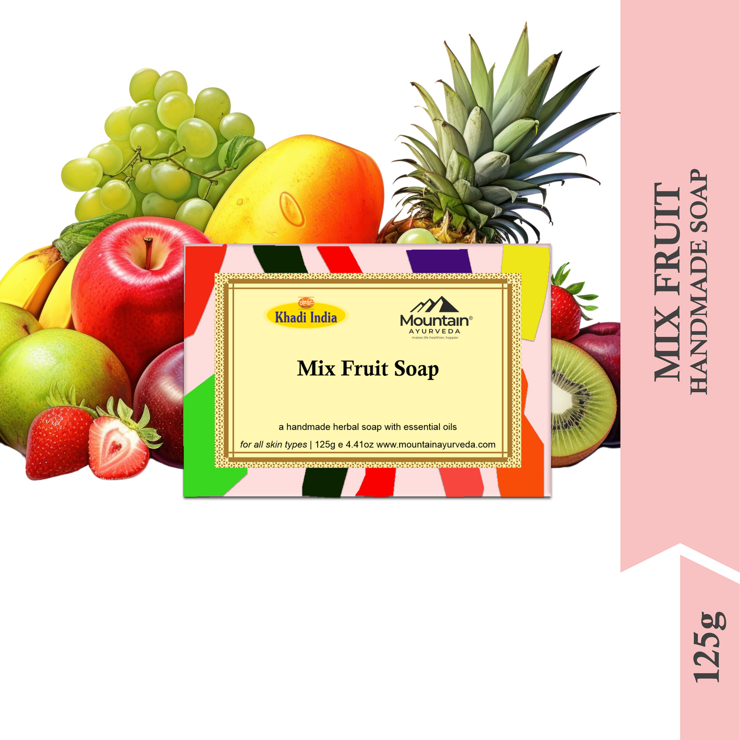 khadi mix fruit soap