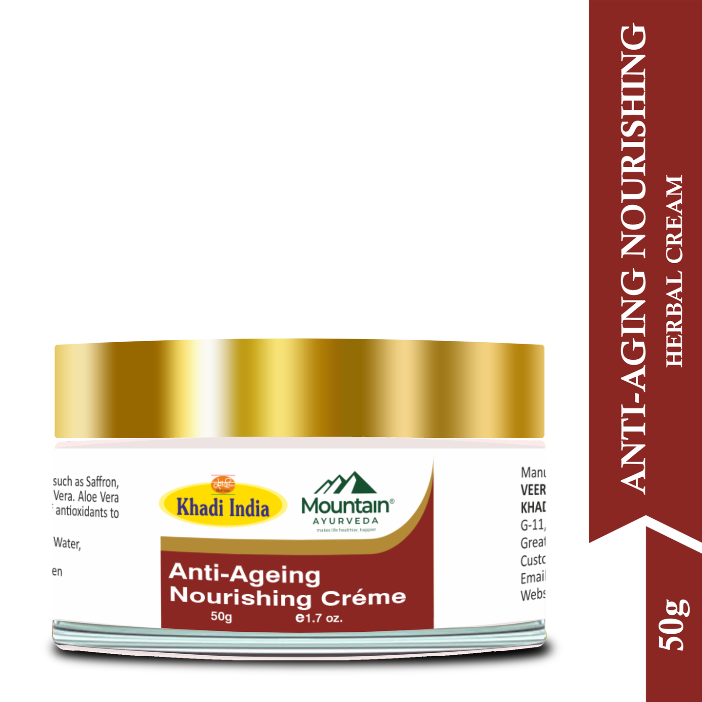 Mountain Ayurveda Anti-Ageing Nourishing Creme 50g