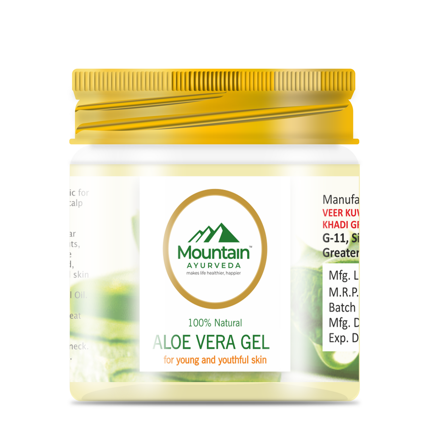 Mountain Ayurveda Aloe Vera 100g