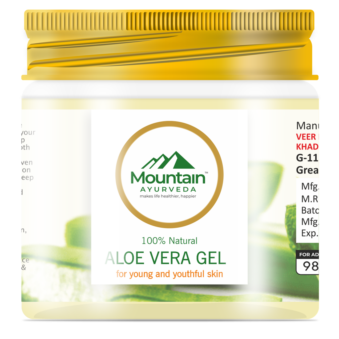 Mountain Ayurveda Aloe Vera 200g