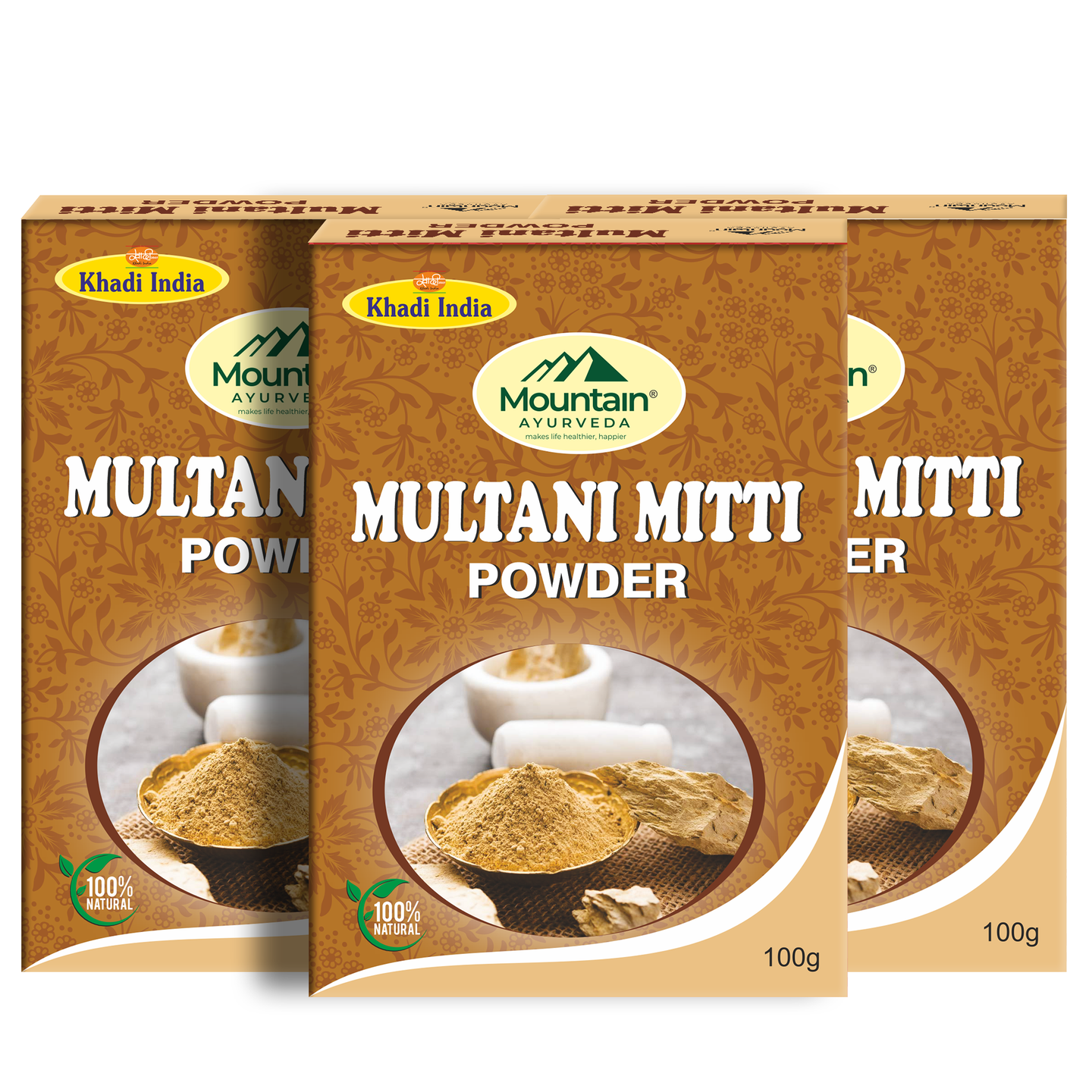 Mountain Ayurveda Multani Mitti 100g (Pack of 3)