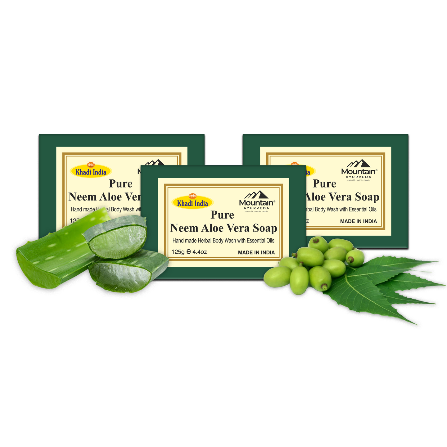 khadi neem aloevera soap