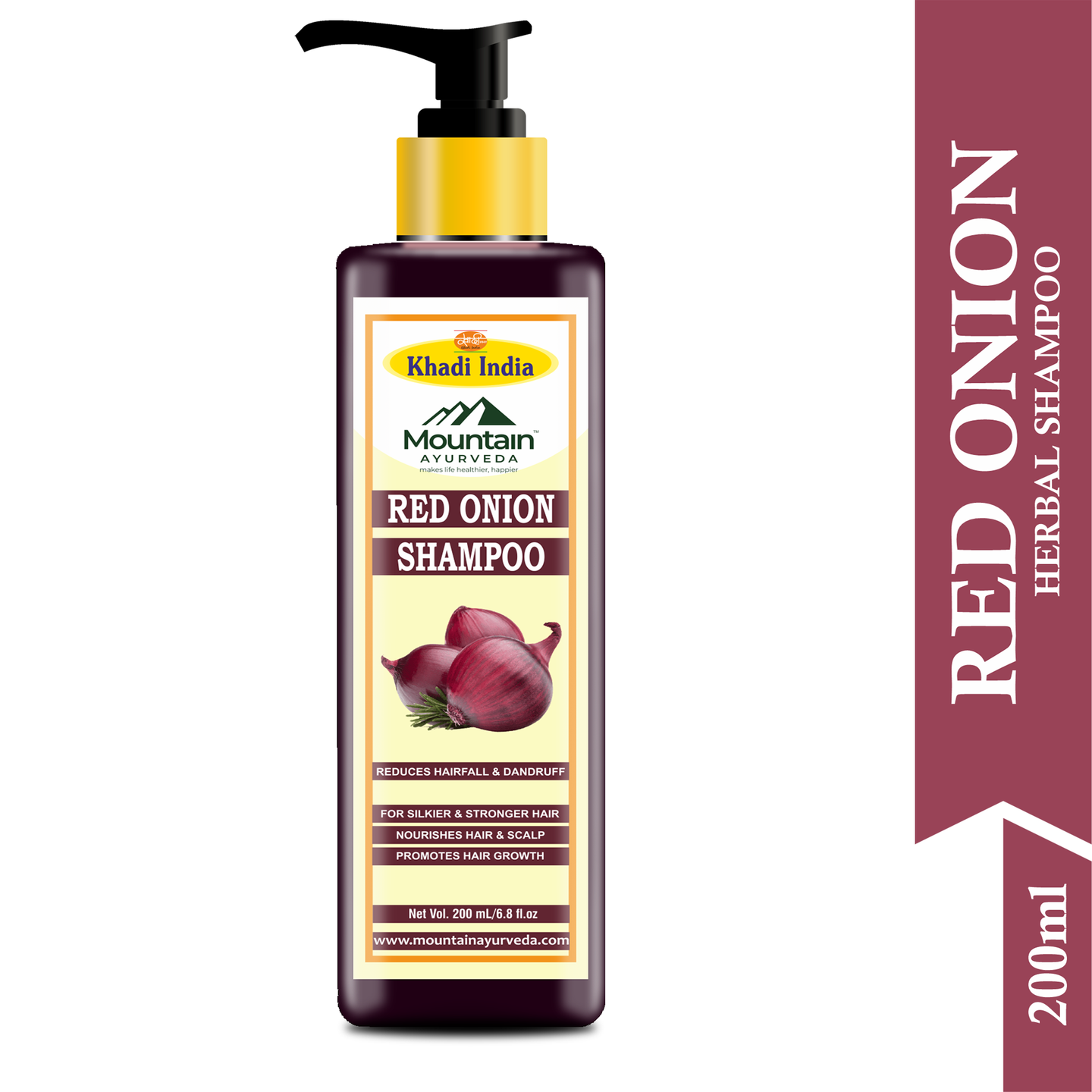 Mountain Ayurveda Onion Shampoo 200 ml