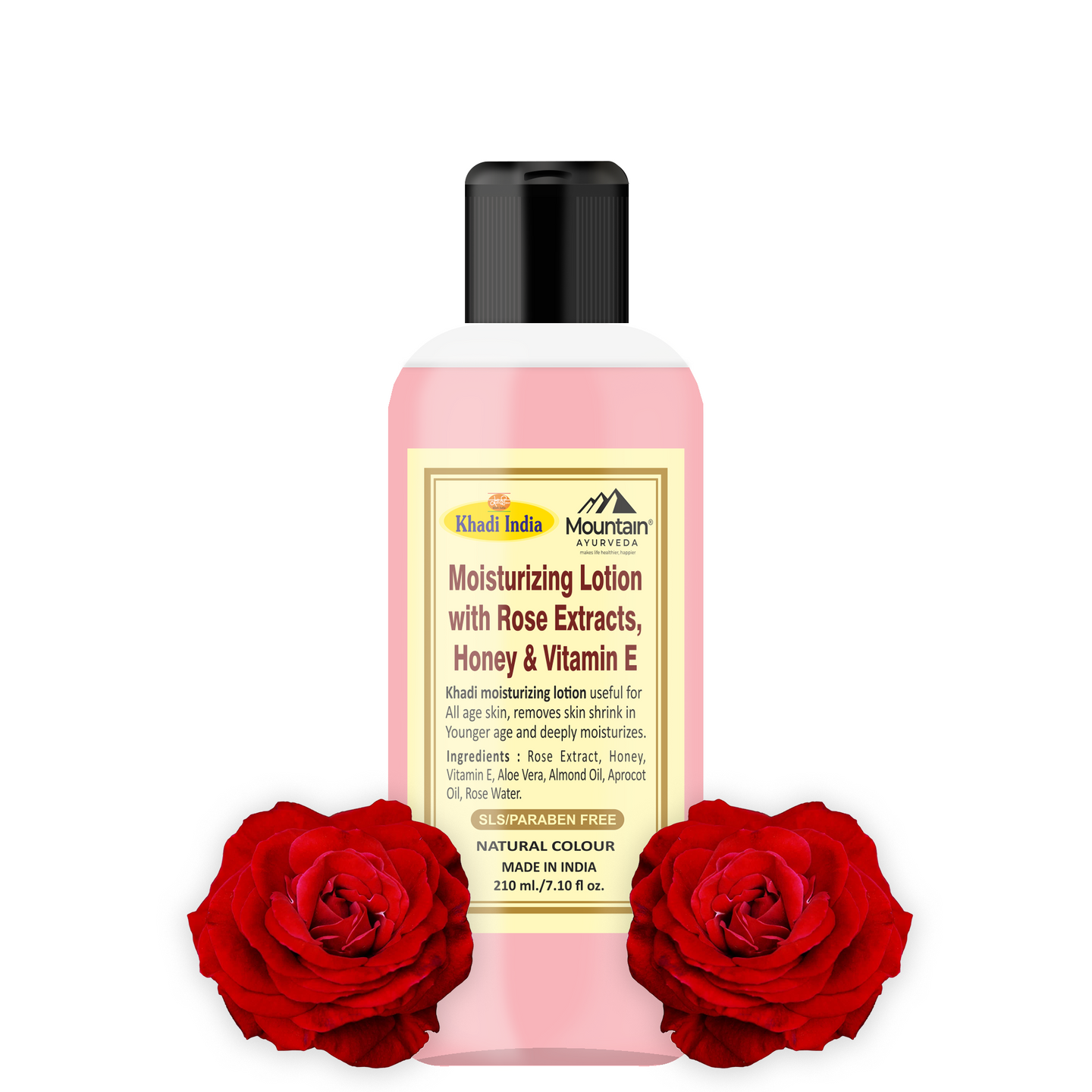 Khadi Rose Body Lotion 210 ml