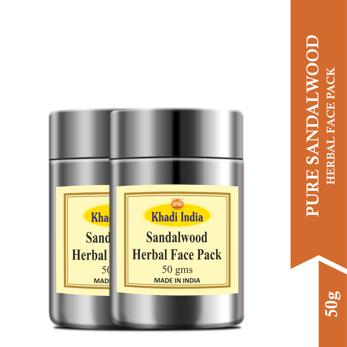 Khadi Sandalwood Face Pack 50g (Pack of 2)