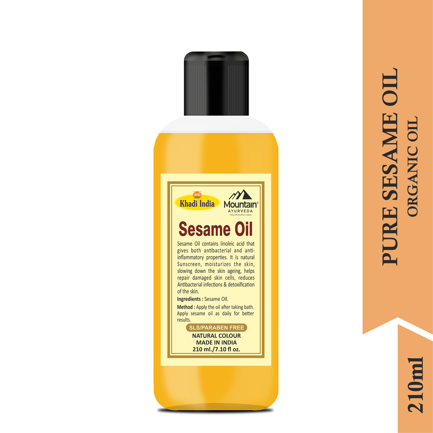 Khadi Sesame Seed Oil 210 ml