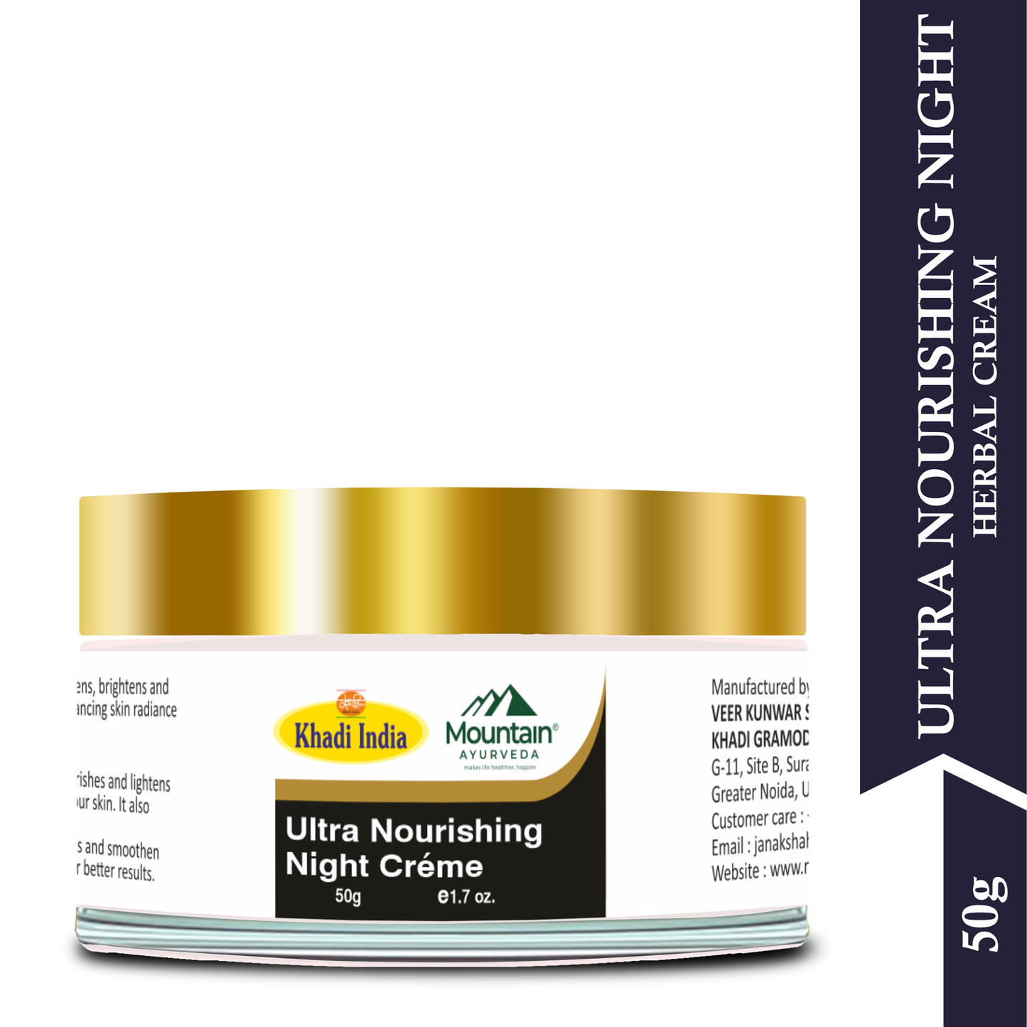 Mountain Ayurveda Ultra Nourishing Night creme 50g