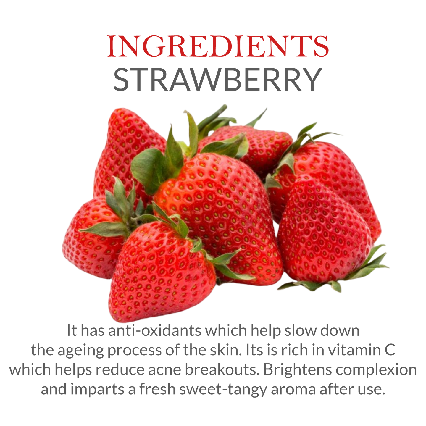 Khadi Strawberry Soap Ingredients – Natural Strawberry Extracts & Herbal Blends