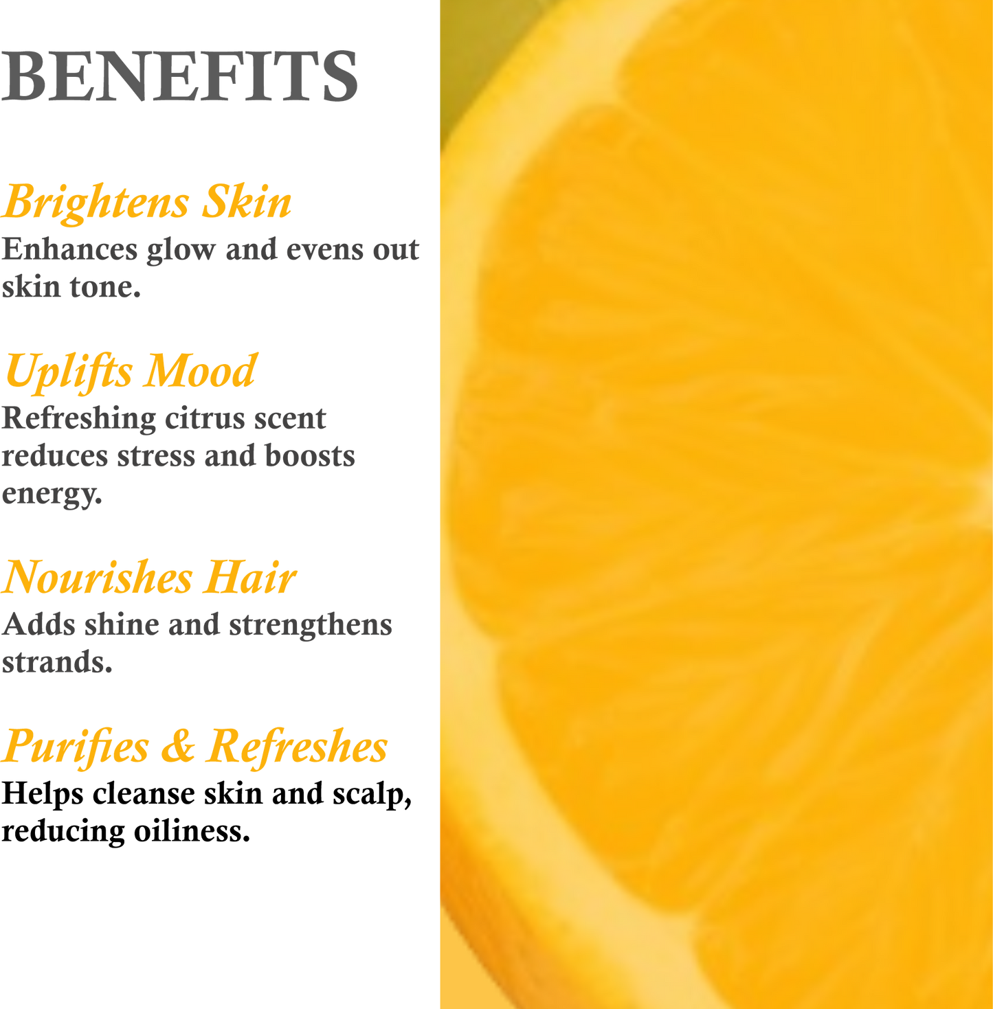 Benefits of Orange Essential Oil – Skin Brightening, Oil Control & Stress Relief